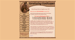 Desktop Screenshot of horseracing-handicapper.com